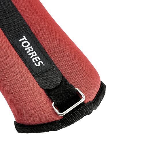 Утяжелители универсальные TORRES 1 кг (красный)#2 Утяжелители универсальные TORRES 1 кг (красный)#2
