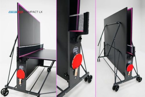 Теннисный стол START LINE Compact LX Black#6 Теннисный стол START LINE Compact LX Black#6