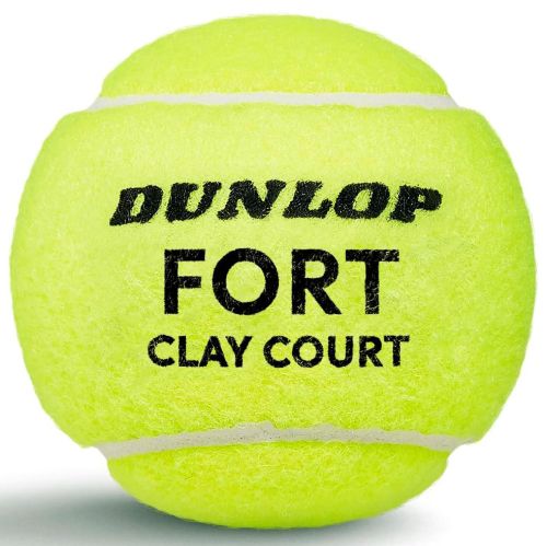 Мяч теннисный Dunlop Fort Clay Court (4 шт.) ITF Approved#2 Мяч теннисный Dunlop Fort Clay Court (4 шт.) ITF Approved#2