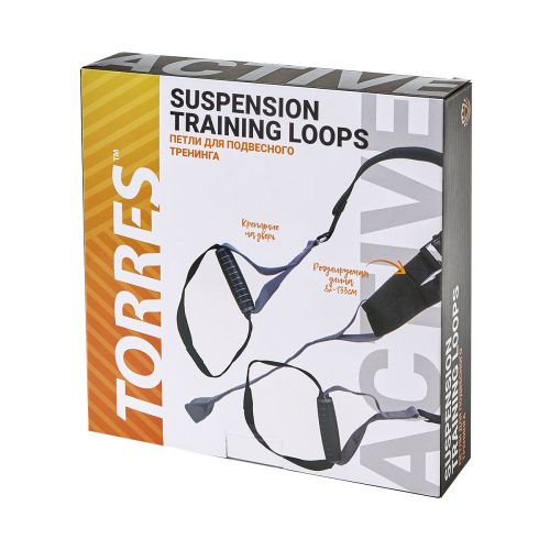 Петли для подвесного тренинга TORRES AL1039 (черно-оранжевый)#4 Петли для подвесного тренинга TORRES AL1039 (черно-оранжевый)#4