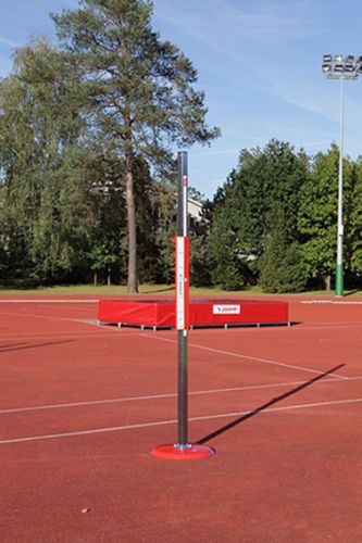 Стойки для прыжков в высоту школьные стальные POLANIK STW14-04 (с круглой базой)