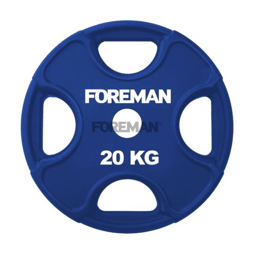 Диск олимпийский обрезиненный FOREMAN PRR-20KG Диск олимпийский обрезиненный FOREMAN PRR-20KG