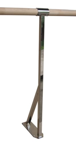 Хореографический (балетный) станок напольный однорядный регулируемый 1500 мм (нержавеющая сталь) Хореографический (балетный) станок напольный однорядный регулируемый 1500 мм (нержавеющая сталь)