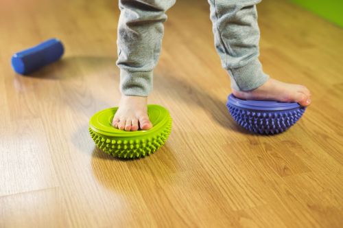 Полусфера массажно-балансировочная Original FitTools FT-MSD-2BS (синий)#4 Полусфера массажно-балансировочная Original FitTools FT-MSD-2BS (синий)#4