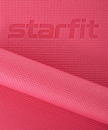Коврик для йоги и фитнеса STARFIT FM-101 PVC 183x61х0,6 см (розовый)#2 Коврик для йоги и фитнеса STARFIT FM-101 PVC 183x61х0,6 см (розовый)#2