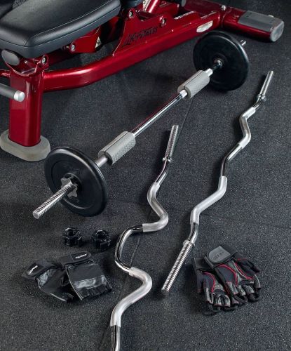 Гриф для штанги W-образный STARFIT BB-102 120 см, d=25 мм#5