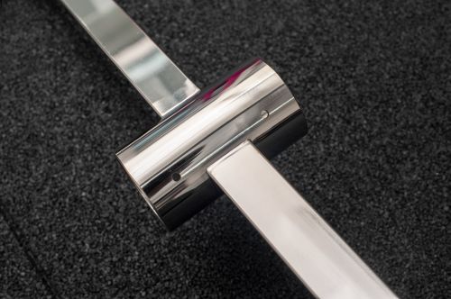 Кронштейн для хореографического (балетного) станка переносной напольный двухрядный (нержавеющая сталь)#6 Кронштейн для хореографического (балетного) станка переносной напольный двухрядный (нержавеющая сталь)#6