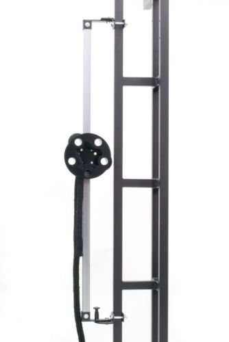 Тренажёр для канатов "Барабан" c регулировочной стойкой