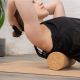 Массажный ролик MYGA Cork Massage Roller 30х10 см (пробка)#11