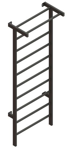 Стенка гимнастическая металлическая (с турником) 2200х800 СТ-468