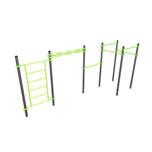 Воркаут (шведская стенка, 5 перекладин) ZAVODSPORTA W245