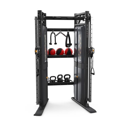 Функциональный тренажёр / дрт с полками для аксессуаров VERSA MATRIX VS-VFT + VS-FTS30
