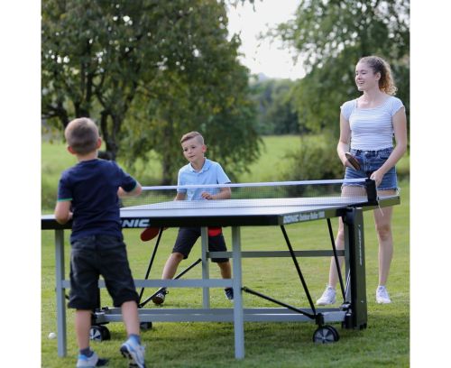 Всепогодный теннисный стол DONIC Outdoor Roller 1000 Blue (с сеткой)#7