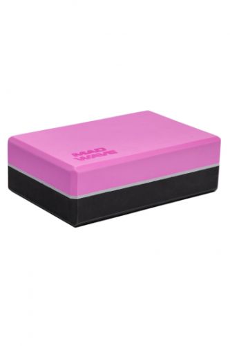 Блок для йоги MADWAVE Yoga Block DUO 23х15х8 см (розовый)#2 Блок для йоги MADWAVE Yoga Block DUO 23х15х8 см (розовый)#2