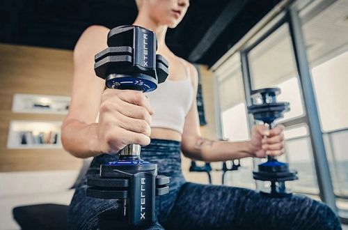 Гантель регулируемая XTERRA AD10 2-10 кг#6