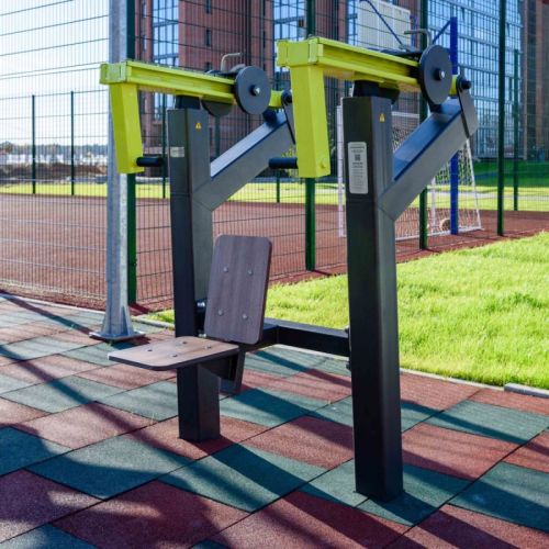 Уличный тренажер Жим вверх с переменной нагрузкой ZAVODSPORTA Power-1801#2 Уличный тренажер Жим вверх с переменной нагрузкой ZAVODSPORTA Power-1801#2