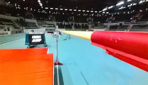 Стойки для прыжков в высоту соревновательные алюминиевые POLANIK STW-02#6