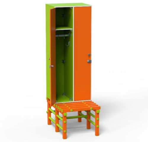Шкаф для раздевалок ЛДСП ТС 1-17
