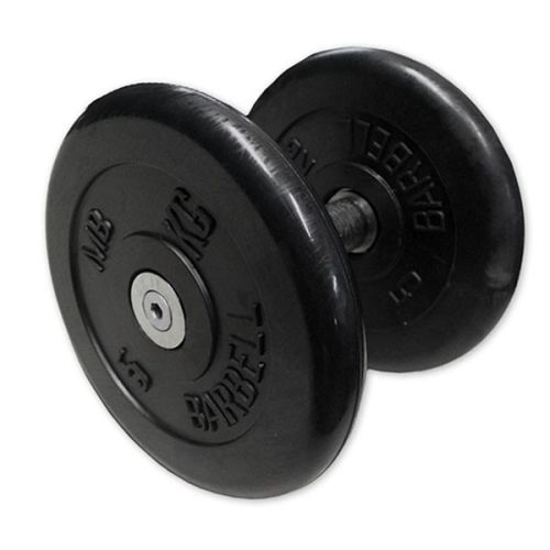 Гантель с невращающейся ручкой ПРОФИ (3,5-26 кг) MB Barbell MB-FdbM-BN Гантель с невращающейся ручкой ПРОФИ (3,5-26 кг) MB Barbell MB-FdbM-BN