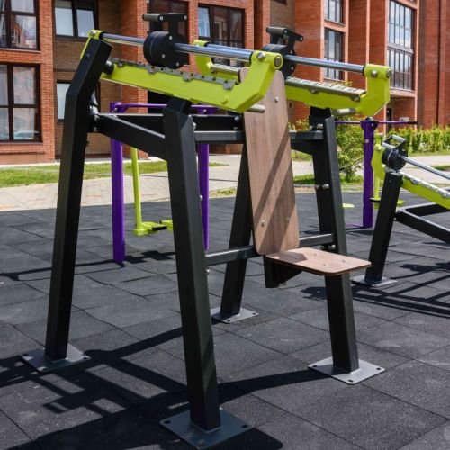 Уличный тренажер Жим вверх с переменной нагрузкой ZAVODSPORTA Force-2801#2 Уличный тренажер Жим вверх с переменной нагрузкой ZAVODSPORTA Force-2801#2