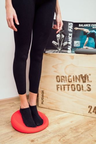 Балансировочная подушка Original FitTools FT-BPD02-GRAY (серый)#9