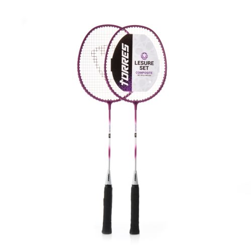 Набор для бадминтона TORRES Leisure Set (2 ракетки) фиолетовый Набор для бадминтона TORRES Leisure Set (2 ракетки) фиолетовый