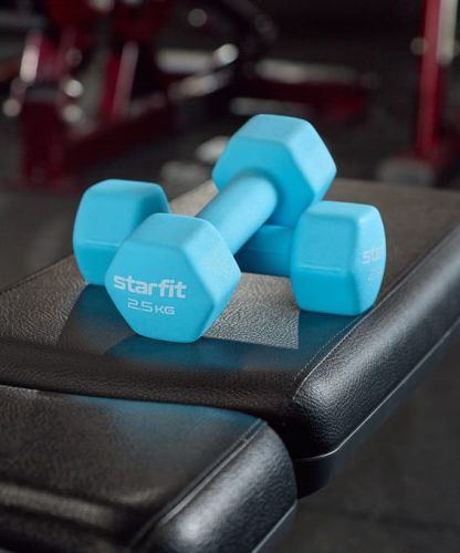 Гантель неопреновая STARFIT DB-201#4