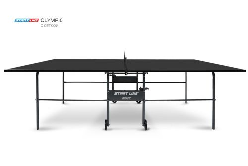 Теннисный стол START LINE Olympic Black (с сеткой)#2 Теннисный стол START LINE Olympic Black (с сеткой)#2