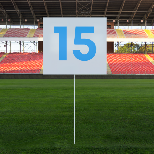 Указатели метража разметки для толкания ядра (15 шт.) Указатели метража разметки для толкания ядра (15 шт.)