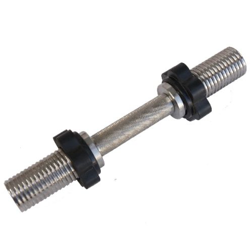 Гриф для гантели хромированный 390мм, d=50мм MB Barbell MB-BarM50-M390B Гриф для гантели хромированный 390мм, d=50мм MB Barbell MB-BarM50-M390B