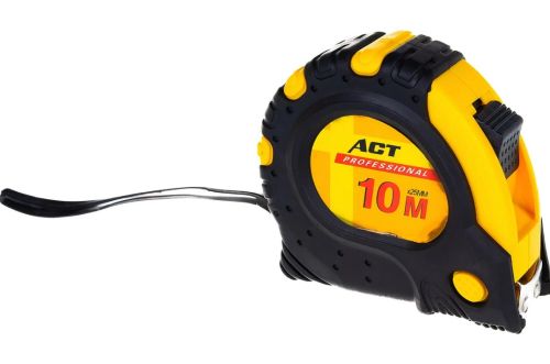 Рулетка Стандарт 10 м (прорезиненная, с магнитом 25 мм)#2 Рулетка Стандарт 10 м (прорезиненная, с магнитом 25 мм)#2