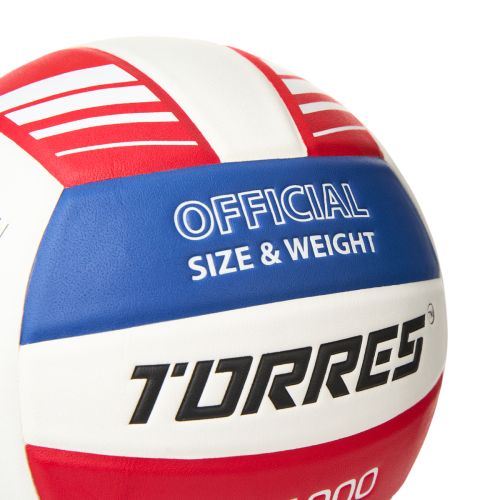 Мяч волейбольный TORRES VB 1000 V32415 №5 (микрофибра)#7 Мяч волейбольный TORRES VB 1000 V32415 №5 (микрофибра)#7