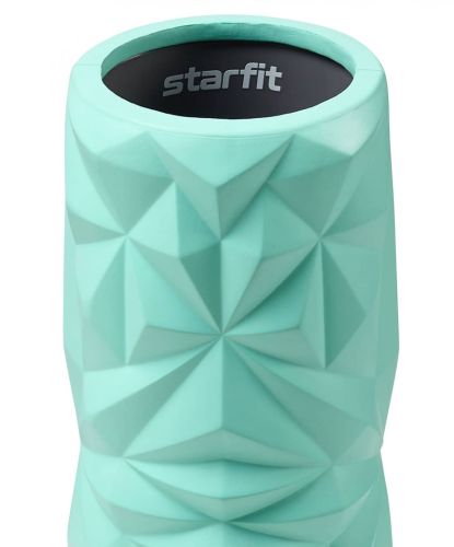 Ролик массажный STARFIT FA-507 EVA/PP 32,5x12,5 cм, (мятный)#4