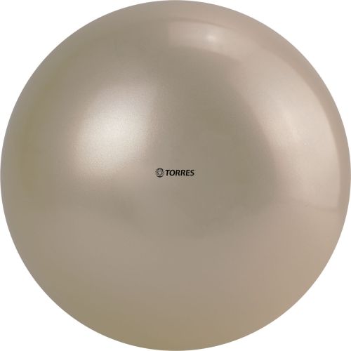 Мяч для художественной гимнастики TORRES AG-15-03 d=15 см (жемчужный) Мяч для художественной гимнастики TORRES AG-15-03 d=15 см (жемчужный)