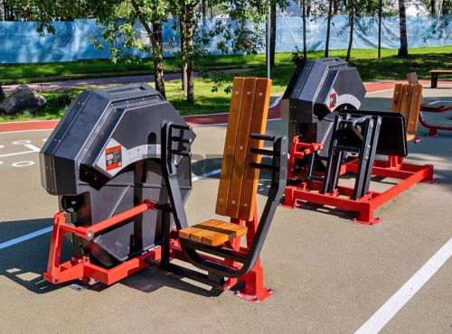 Уличный тренажер Жим от груди FOREMAN FС-16#4