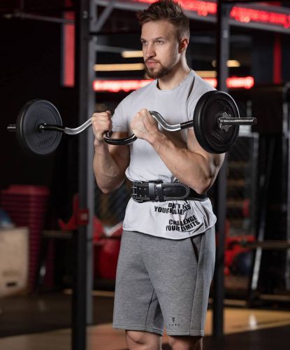 Гриф для штанги W-образный STARFIT BB-102 120 см, d=25 мм#6