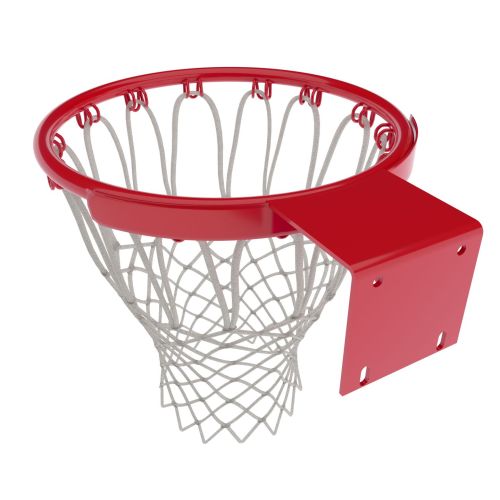 Кольцо баскетбольное тренировочное усиленное № 7 (пруток 20 мм) красный СТП-234#3