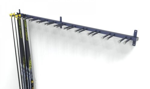 Вешалка для беговых лыж «Эконом» пристенная Вешалка для беговых лыж «Эконом» пристенная