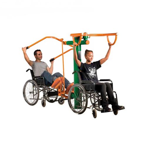 Уличный тренажер для людей с ограниченными возможностями Комбо Уличный тренажер для людей с ограниченными возможностями Комбо