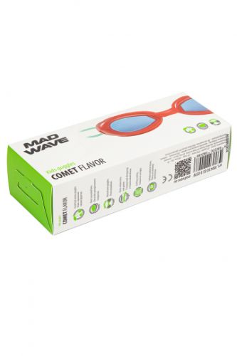 Очки для плавания детские MADWAVE COMET Flavor (красный)#4