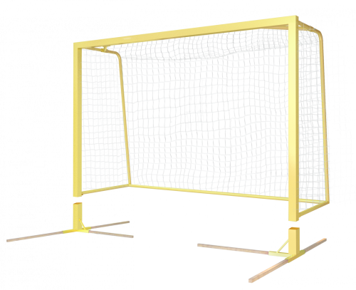Ворота для пляжного мини-футбола/гандбола 3х2 алюминиевые 80х80 мм мобильные SPORTWERK (SpW-AS-300-3P)