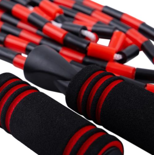 Скакалка скоростная в оплетке PRCTZ BEADED PLASTIC JUMP ROPE 275 см#3 Скакалка скоростная в оплетке PRCTZ BEADED PLASTIC JUMP ROPE 275 см#3