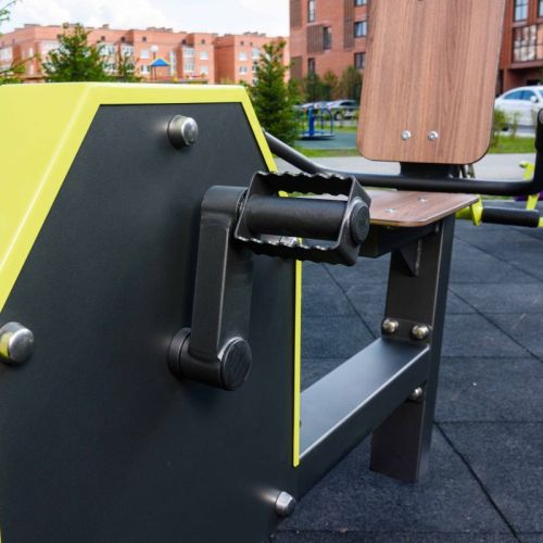 Уличный Велотренажер горизонтальный ZAVODSPORTA Cardio-1901#4