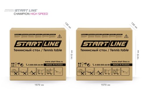 Теннисный стол START LINE Champion HIGH SPEED Black#7 Теннисный стол START LINE Champion HIGH SPEED Black#7