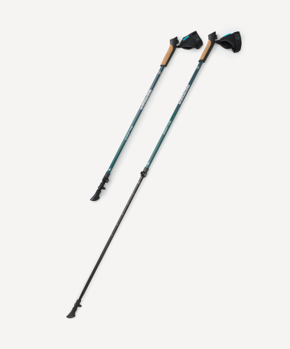 Палки для скандинавской ходьбы BERGER Travel Balance 80-135 см (2-секционные)#2