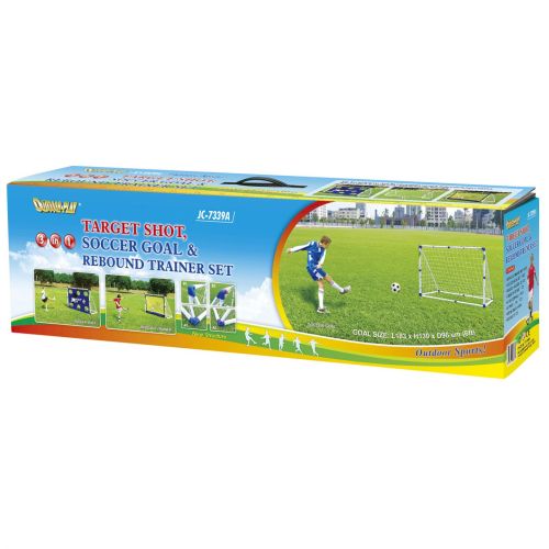 Ворота футбольные игровые DFC 3 в 1 183х96х130 см#3 Ворота футбольные игровые DFC 3 в 1 183х96х130 см#3