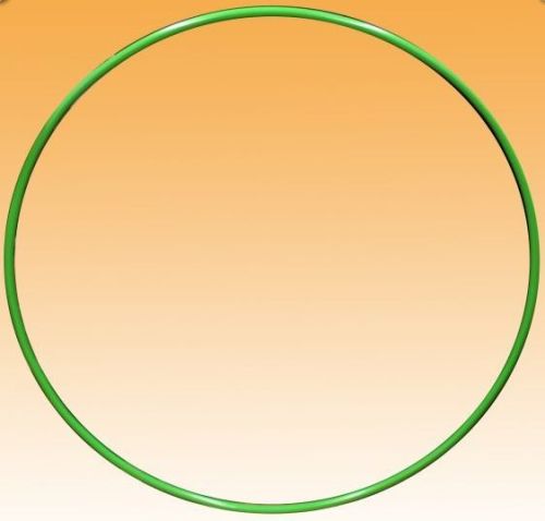 Обруч гимнастический металлический 90 см