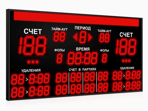 Универсальное табло 3100х1700 мм Универсальное табло 3100х1700 мм