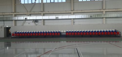 Трибуна сборно-разборная 3-х рядная на 110 мест СТ-318#5 Трибуна сборно-разборная 3-х рядная на 110 мест СТ-318#5