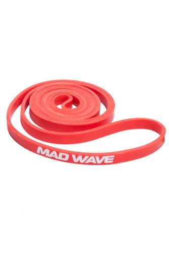 Силовая эластичная лента MADWAVE Long Resistance Band 9,1-15,9 кг (красный)#2